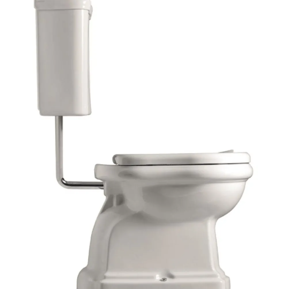 WC-istuin Retro Low, S-lukko, valkoinen, eri värejä*Lavabo
