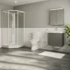 WC-istuin Vege, valkoinen istuinkansi*Svedbergs