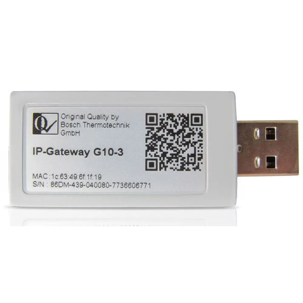WiFi-etäohjausmoduuli Bosch Climate Module IP-Gateway G10-3 Ilmalämpöpumput
