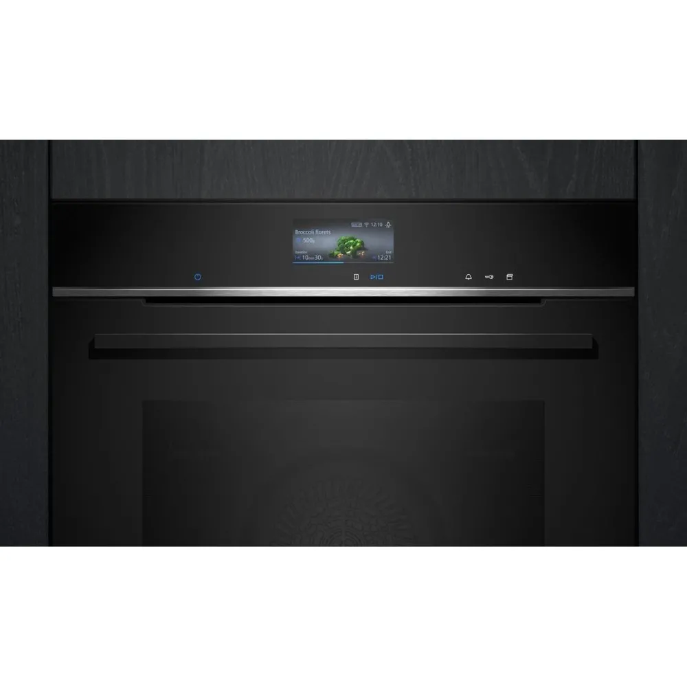 Yhdistelmähöyryuuni iQ700 HR776G3B1 60cm musta*Siemens Sale