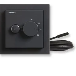 Yhdistelmätermostaatti ECO16BT-IM-081 16A IP30 U antrasiitti*Ensto Hot
