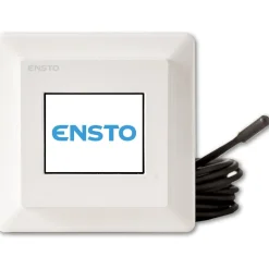 Clearance Yhdistelmätermostaatti Eco 16 Touch 16A IP21 valkoinen Lattialämmitystermostaatit|Älytermostaatit