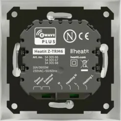 Yhdistelmätermostaatti Z-Wave Z-TRM6*Heatit Clearance