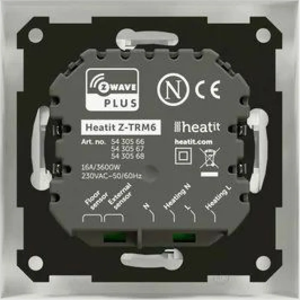 Yhdistelmätermostaatti Z-Wave Z-TRM6*Heatit Clearance