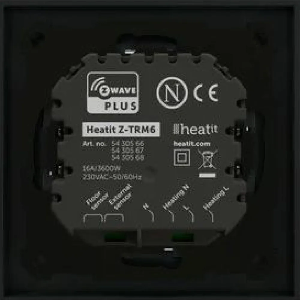 Yhdistelmätermostaatti Z-Wave Z-TRM6*Heatit Clearance
