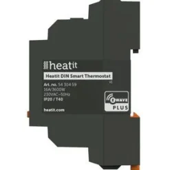 Clearance Yhdistelmätermostaatti Z-Wave DIN Smart 16A Modbus Yhdistelmätermostaatit