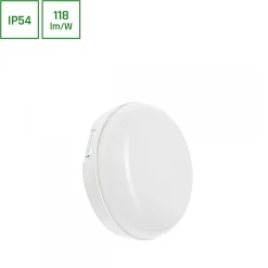 Sale Yleisvalaisin Technic Ø140mm 8W IP54 4000K valkoinen Yleisvalaisimet