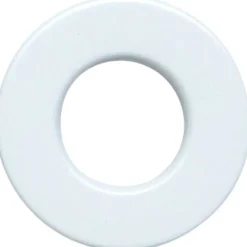 Ylivuotoaukon koristerengas , Ø22 mm, valkoinen*Lavabo Best