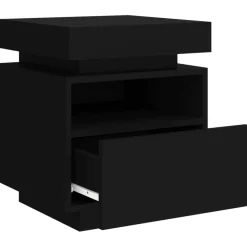 Outlet Yöpöydät LED-valoilla 40x39x48,5 cm, eri värejä ja pakkauskokoja (33073) Huonekalut