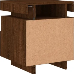 Outlet Yöpöydät LED-valoilla 40x39x48,5 cm, eri värejä ja pakkauskokoja (33073) Huonekalut