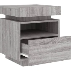 Outlet Yöpöydät LED-valoilla 40x39x48,5 cm, eri värejä ja pakkauskokoja (33073) Huonekalut
