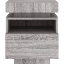 Outlet Yöpöydät LED-valoilla 40x39x48,5 cm, eri värejä ja pakkauskokoja (33073) Huonekalut