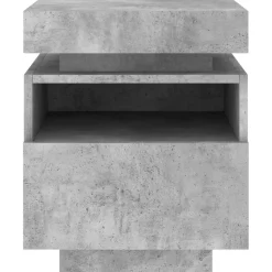 Outlet Yöpöydät LED-valoilla 40x39x48,5 cm, eri värejä ja pakkauskokoja (33073) Huonekalut