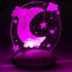 Yövalo Kuu 16x14x9 cm paristokäyttöinen*Reer Online