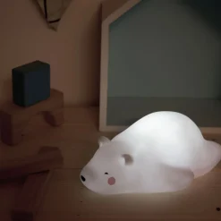 Yövalo Lazy Friends Jääkarhu paristokäyttöinen valkoinen*Reer Best